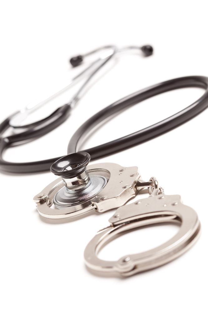 Stethoscope and Handcuffs