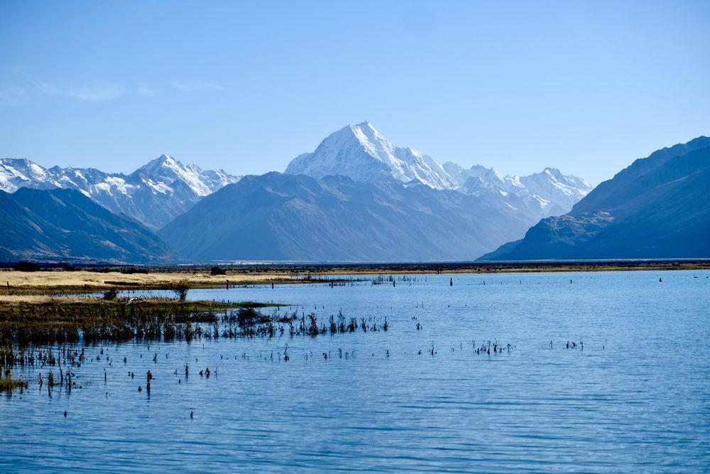 Lake Pukaki in New Zealand