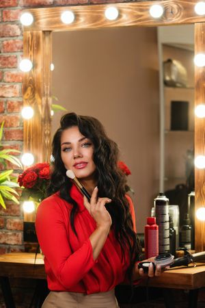 Beautiful Female Makeup Artist