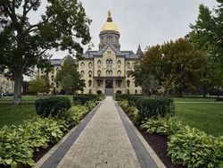 The Main Hall, University of Notre Dame, South Bend, Indiana B5a1a5