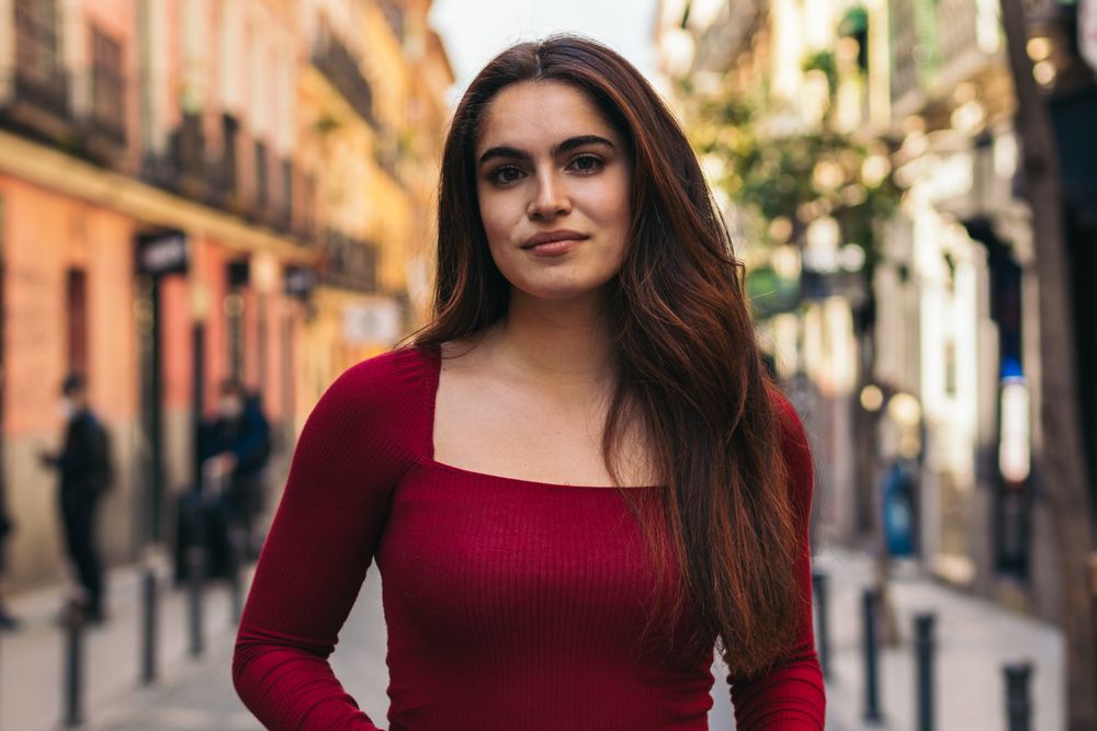 portrait of young woman