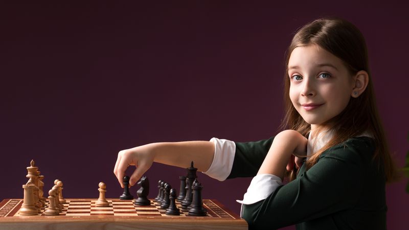 Young chess player