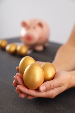 Golden eggs, pension savings, investments and retirement