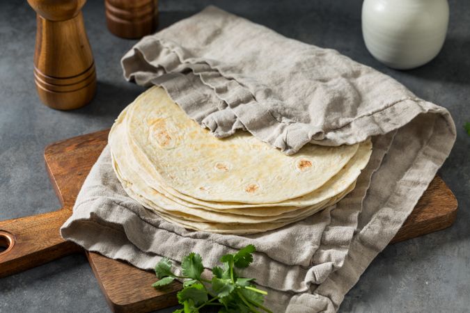 Homemade Mexican Flour Tortillas