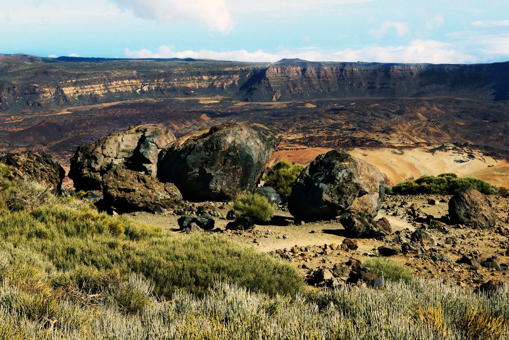 Volcano of Teide from above
