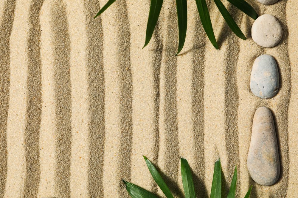 Composition for Zen, Relaxation, Harmony and Balance concept