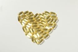 Immunity support capsules - Omega, health care concept