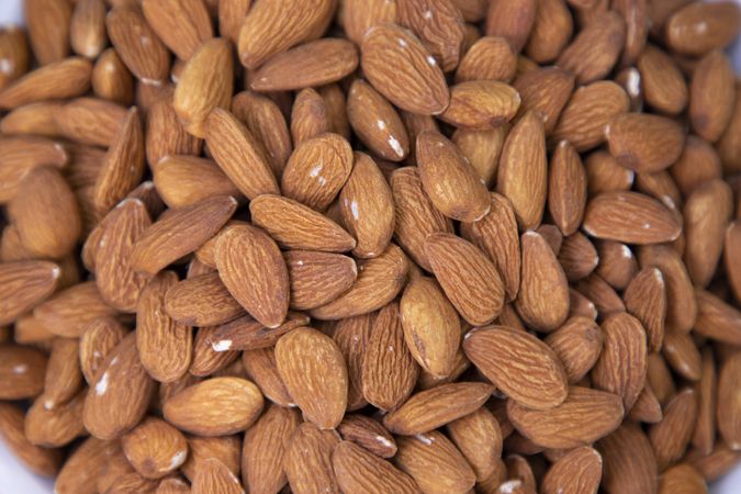 Almonds pattern texture