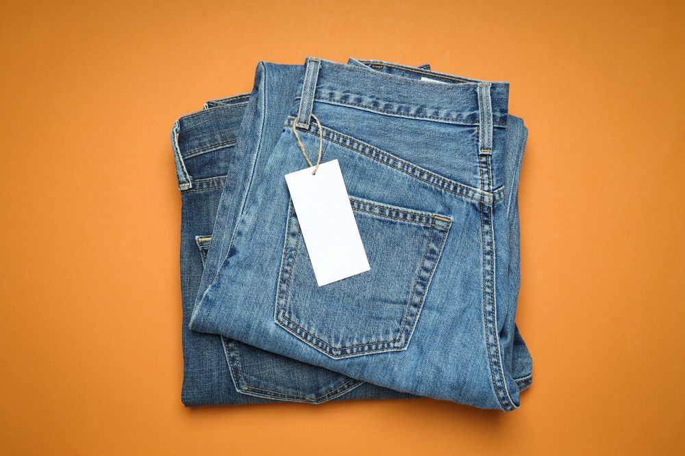 Concept of jeans, casual clothes concept, jeans as daily wear