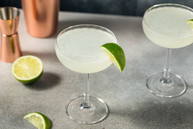 Cold Boozy Kamikazi Cocktail