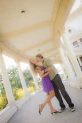 Loving Couple Portrait in the Park