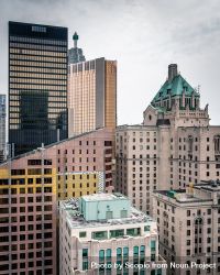 City skyline of Toronto, Canada at daytime 0LXYA0
