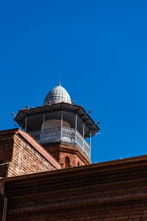 Mosaic minaret of Tbilisi mosque