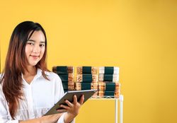 Female Cookie Seller