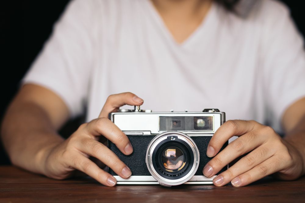 Back to the old technologies: Analog camera.