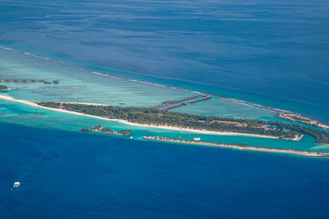 Picture of island from above