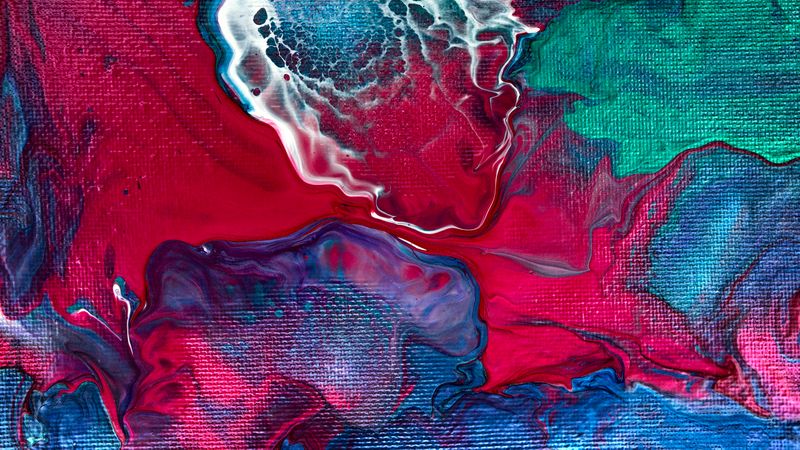 Fluid Art, Abstract Acrylic Background