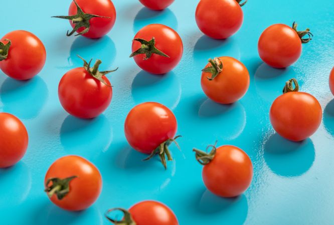 Set of assorted tomatoes