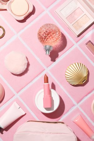 Toilet bag for different toilet and self care accessories