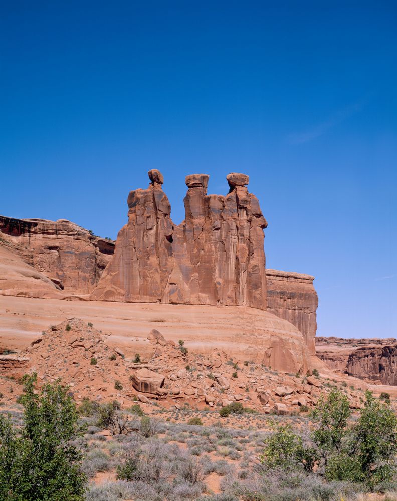 Three Gossips Formation, Arches National Park, Utah