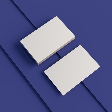 mock up business cards