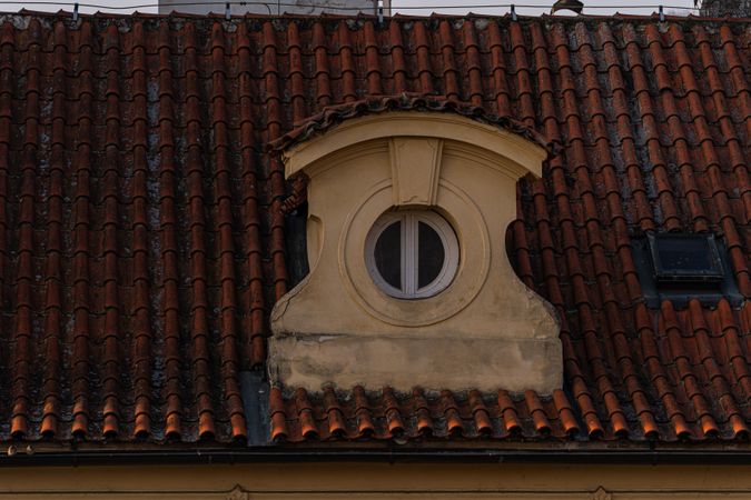 Decooration of the building in Old Prague