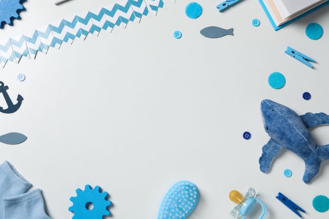 Book for baby, concept of literature for children and baby