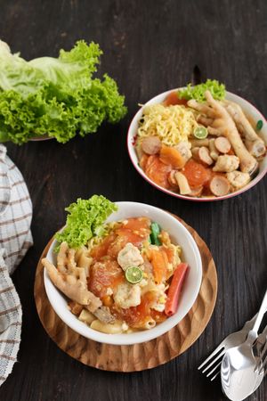 Two Bowls of Seblak Bandung