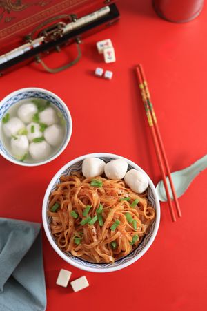 Rice Noodle with Chilli Oil