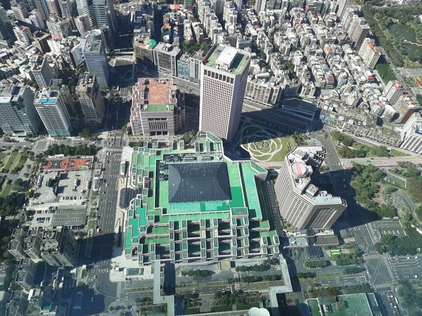 Aerial view of Taipei, Taiwan