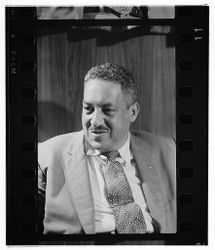 Seated portrait of Thurgood Marshall