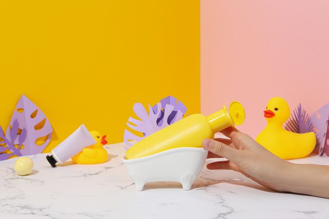 Concept of cosmetic and beauty care, space for text