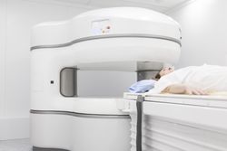 open magnetic resonance machine