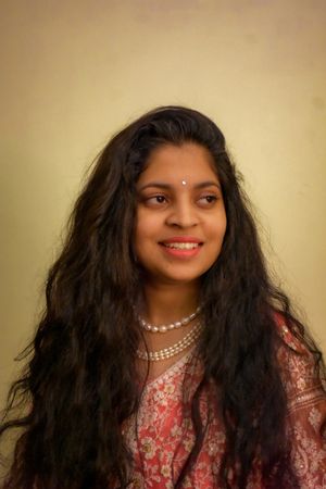 Portrait of an Indian woman smiling