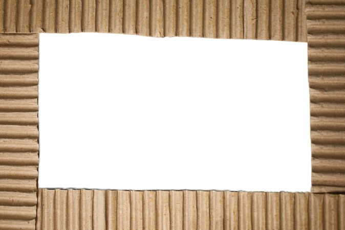 cardboard texture with empty space