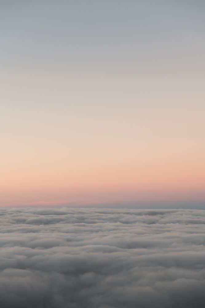Cloudscape in the evening