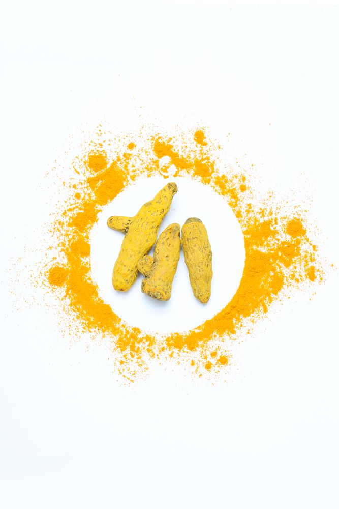 Fragrant seasoning - turmeric, one of the main ingredients in Indian curry