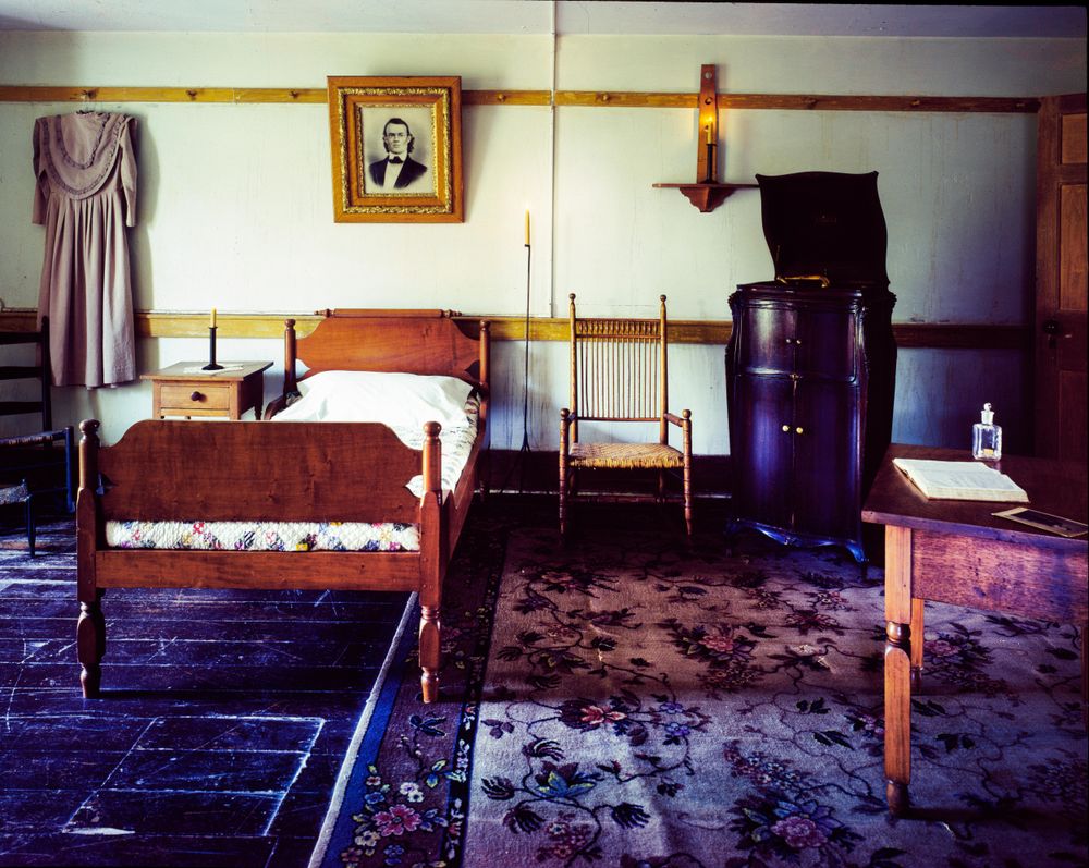 Bedroom at Shakertown, Harrodsburg, Kentucky