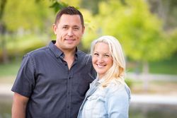 Couple Portrait In The Park
