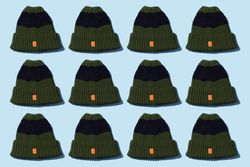 Green beanies
