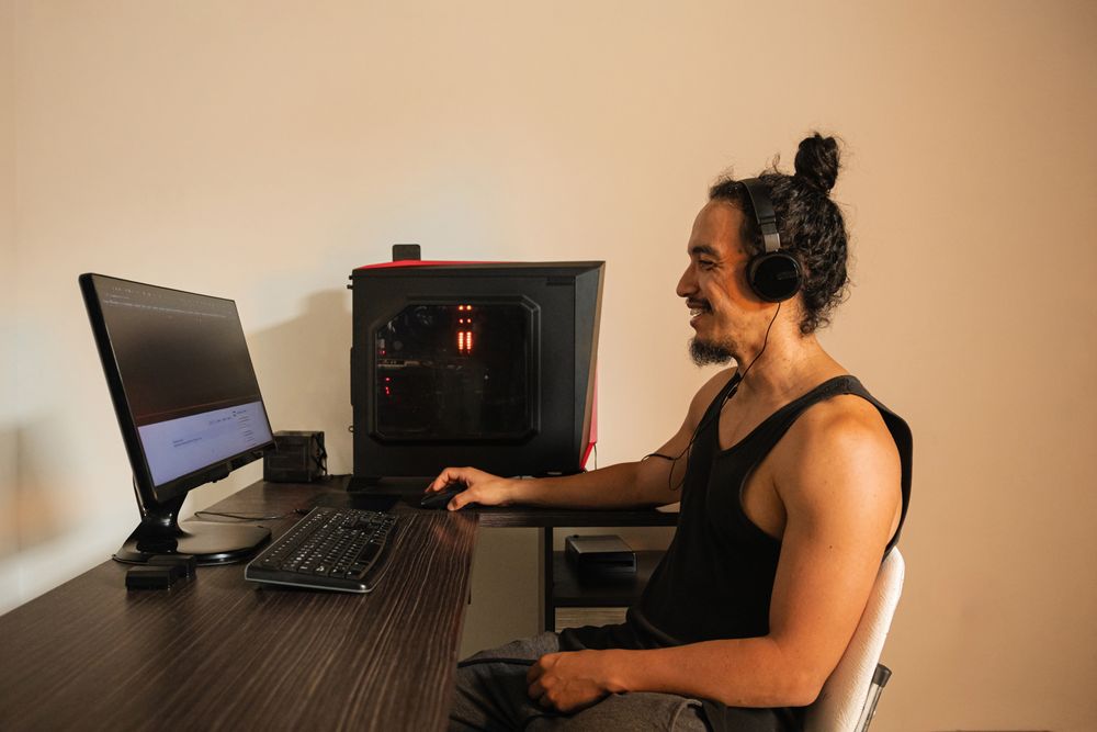 Productive Home Office for Video Editing