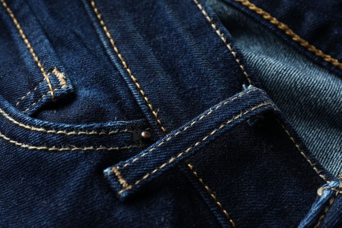 Concept of modern casual clothes - jeans, jeans trousers
