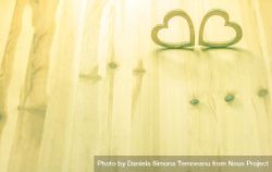 Wooden shaped hearts 42GNqb