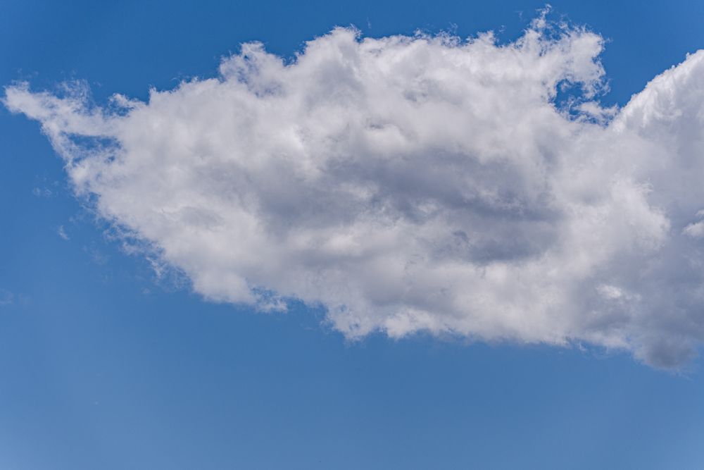 textured clouds in the sky