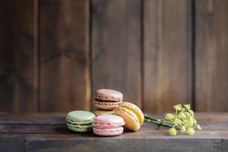 Fresh crunchy macaroons