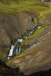 Djúpagilsfoss Waterfall Iceland