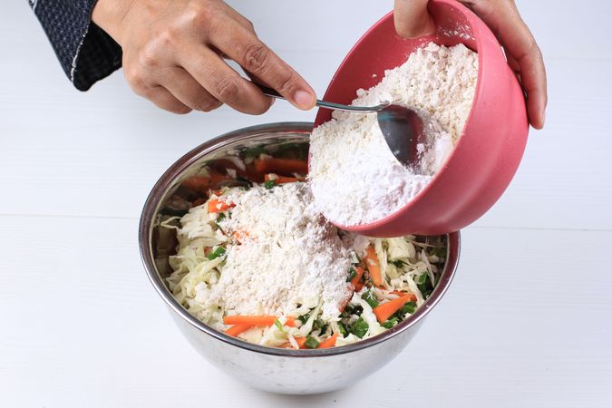 Bala-bala or Bakwan Ingredients