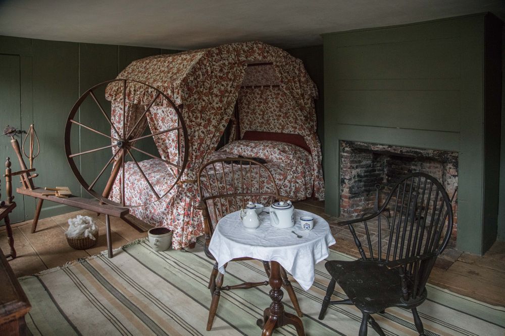 Display at Old Fort Western, Augusta, Maine