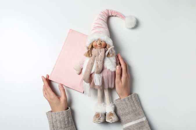 Book for baby, concept of literature for children and baby