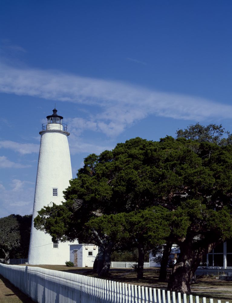 Ocracoke Lighthouse, Ocracoke Island, North Carolina